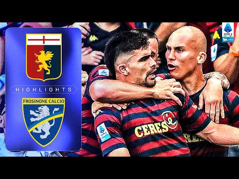 Vasquez Protagonista a Marassi | GENOA-FROSINONE | HIGHLIGHTS | SERIE A ENILIVE 2026/27