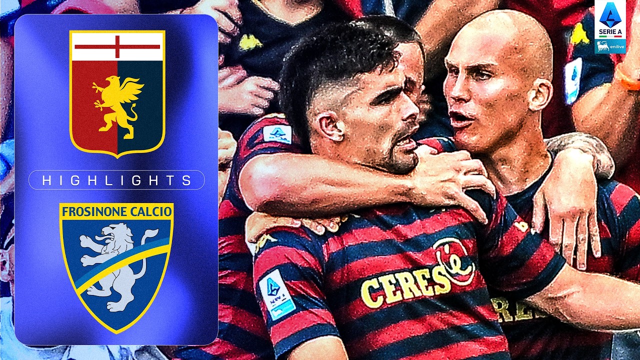 Vasquez Protagonista a Marassi | GENOA-FROSINONE | HIGHLIGHTS | SERIE A ENILIVE 2026/27