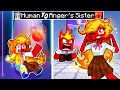 From HUMAN To ANGER S SISTER In Minecraft