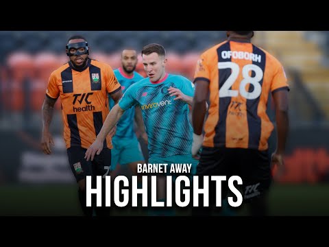 Barnet 1-1 Harrogate Town Highlights