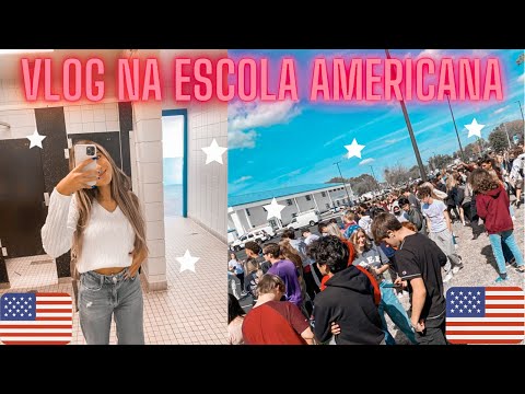 VLOG NA ESCOLA DOS ESTADOS UNIDOS(vivendo a vida americana)