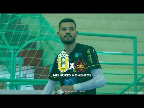 JOGO COMPLETO - IBIRA 3 x 1 GIRUÁ - GOLEIRO RONALDO #29 - GAUCHÃO SÉRIE B 2023 ADULTO
