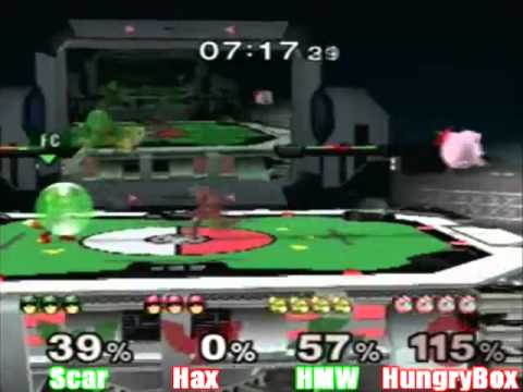 ROM 3: Losers Bracket - Hungrybox/Hax(Red) vs HMW/Scar(Green)