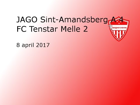 20170408 JAGO Sint-Amandsberg A - FC Tenstar Melle