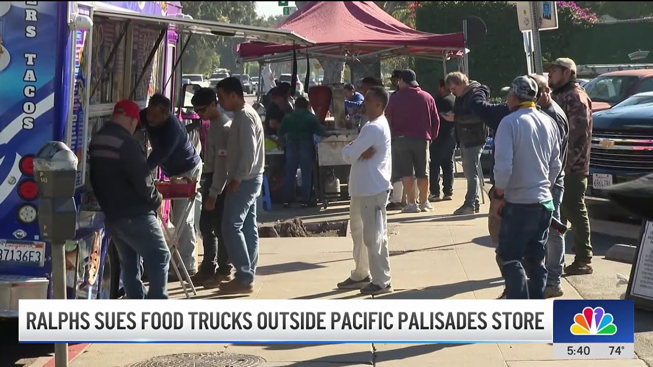 Ralphs sues food trucks outside Pacific Palisades store