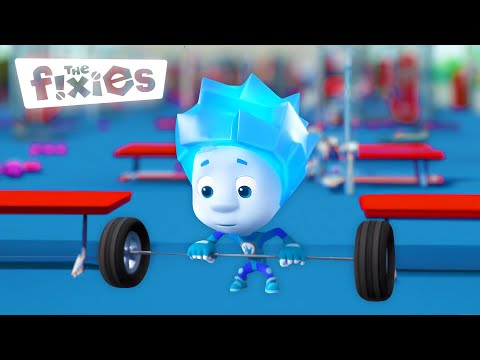 Nolik's Workout! | The Fixies | Animation for Kids