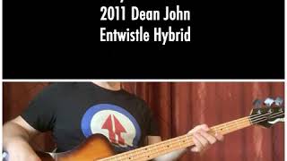 Video thumbnail for Demo of Dean John Entwistle Hybrid by ADEvansMusic - Alex D. Evans