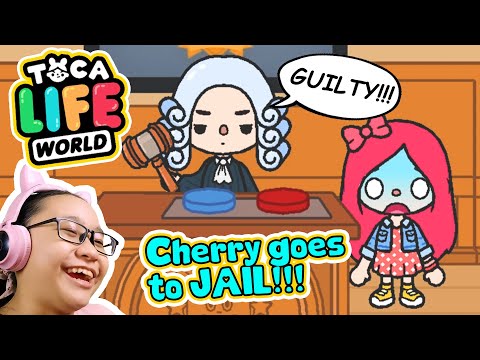 Toca Life World - Cherry Goes To Jail!!!