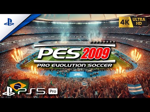 Pro Evolution Soccer 2009 - PS5™ Gameplay [4K 60FPS]