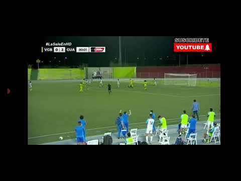 gool guatemala 3 Islas virgenes 0 gol Robin Betancourt
