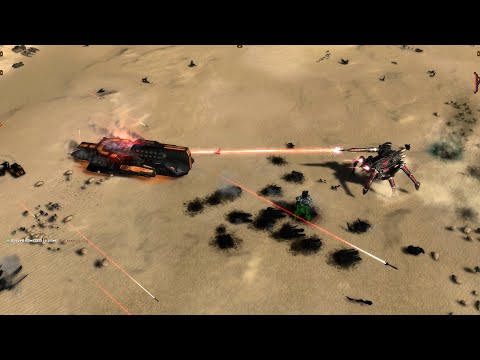 Nomads vs Cybran - M27 AI vs M27 AI - Supreme Commander Forged Alliance