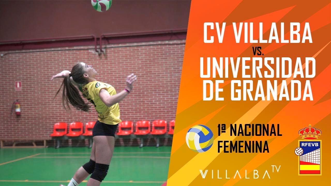 Miniatura del partido 🏐Villalba VS. Universidad de Granada🏐 1ª Nacional Femenina - PARTIDO COMPLETO