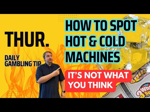 Daily Gambling Tip: How to Spot "Hot" 🔥 and "Cold" 🥶 Slot Machines 🎰