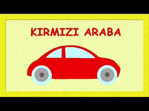 Renkleri Öğreniyorum - -İlk Kelimelerim (Seslendirmeli)