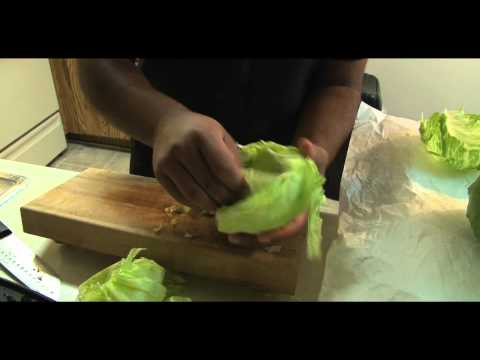 How to Make Lettuce Cups