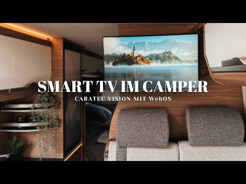 Endlich TV im Wohnmobil | 24" CARATEC VISION - SmartTV mit WebOS
