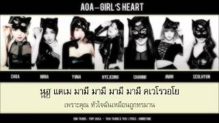 [ซับไทย] AOA - Girl’s Heart (여자사용법)