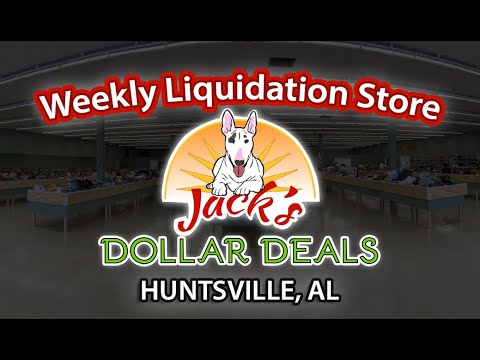 JACK'S DOLLAR DEALS HUNTSVILLE $5 FRIDAY 05-06-22 SNEAK PEEK VIDEO! BIN STORE LIQUIDATION  DEALS!