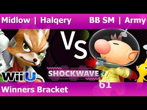 SW 61 Smash 4 - Midlow | Halqery (Fox) vs BB SM | Army (Olimar) - Winners Bracket