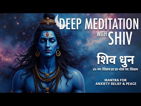 Shiv Dhun for Deep Sleep - Om Namah Shivaya | ॐ नमः शिवाय | Calm Mind | 8 hrs Night Meditation