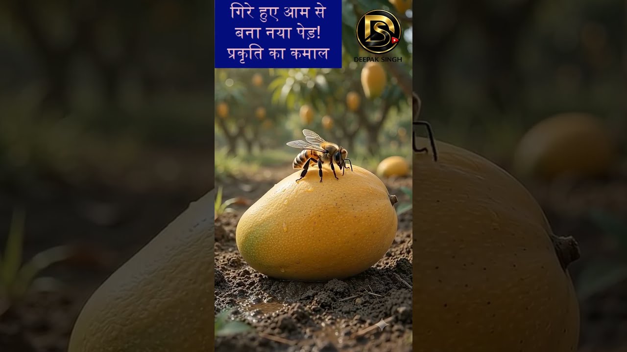 From Mango Seed to Giant Tree  Nature’s Miracle #natural #youtubeshorts #tiktok