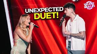 LeAnn Rimes Heard Her Own Song...And JOINED Him On Stage Instead | The Voice