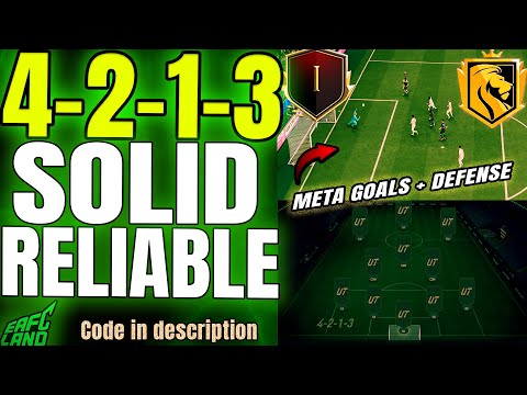 SOLID 4‑2‑1‑3 Formation 🤯 Post‑Patch META Guide FC 26