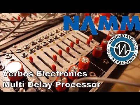 NAMM 2018: Verbos Electronics Multi Delay Processor