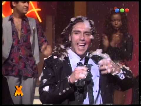 Valeria with Elio from Grupo Montana (part 3) - Videomatch 1997