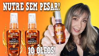 DABELLE ÓLEO MAGICO BLEND 10 ÓLEOS finalizador com proteção térmica LOWPOO