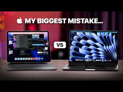 I Tried to Replace my M3 MacBook Air with iPad Pro! Honest Review...