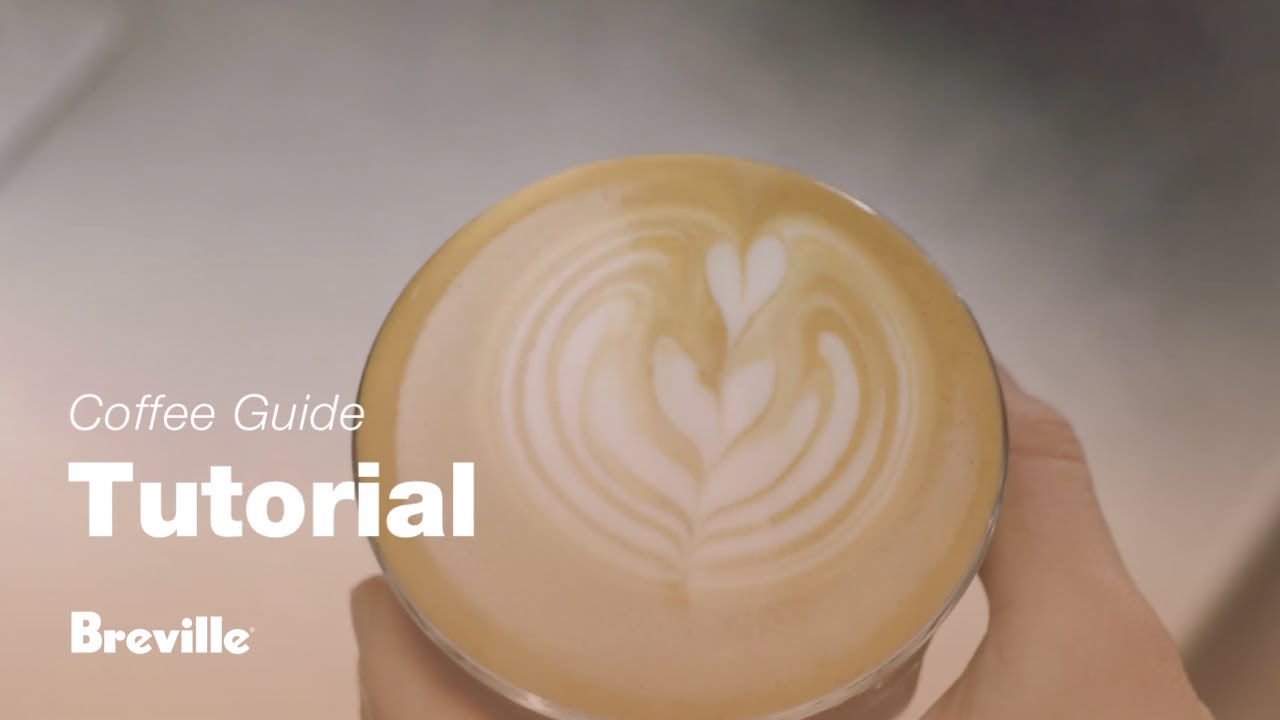 How to create latte art: the tulip & rosetta