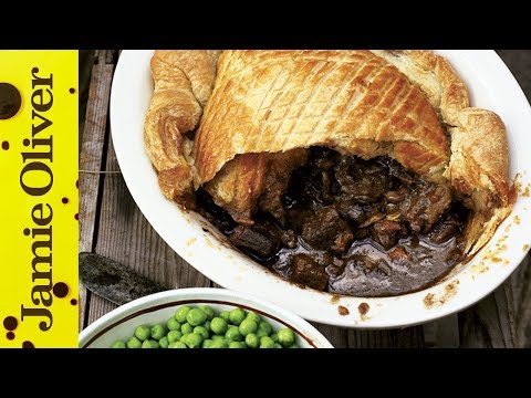 Jamie's Steak and Guinness Pie