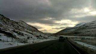 preview picture of video 'From Torshavn to Klaksvik. Faroe Islands. (Denmark)'