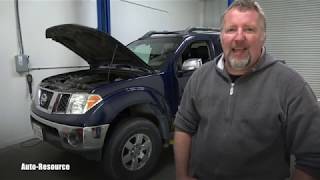 Nissan Frontier MAF sensor cleaning