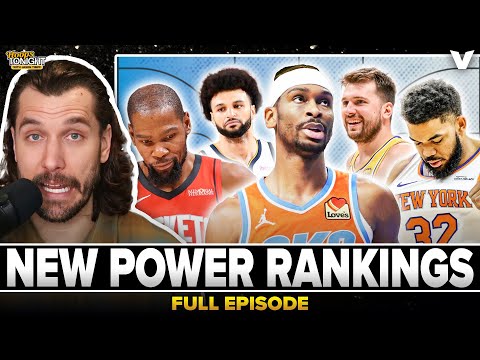 NEW NBA Power Rankings: Thunder slumping, Rockets surging, Lakers signs of life, Knicks KAT problem