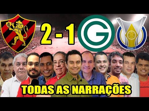 Todas as narrações - Sport 2 x 1 Goiás | Campeonato Brasileiro 2020