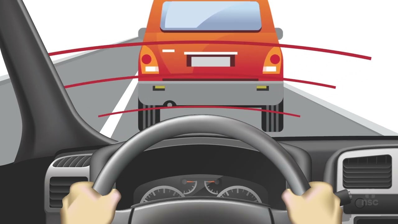 Forward Collision Warning <br> SCANS THE ROAD AHEAD