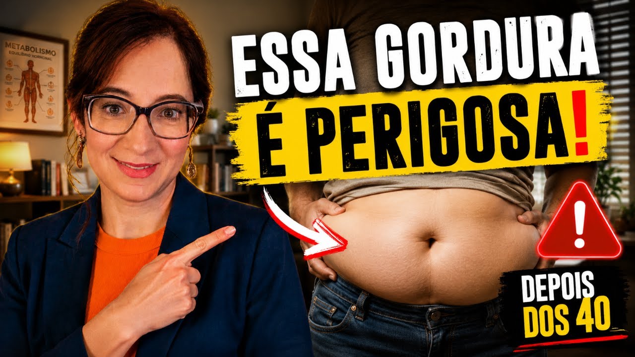 Medica revela a forma mais rápida de eliminar gordura na barriga depois do 40 -  Dra. Ana Rosa