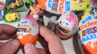 preview picture of video 'Unboxing Surprise Maxi eggs Part 1'