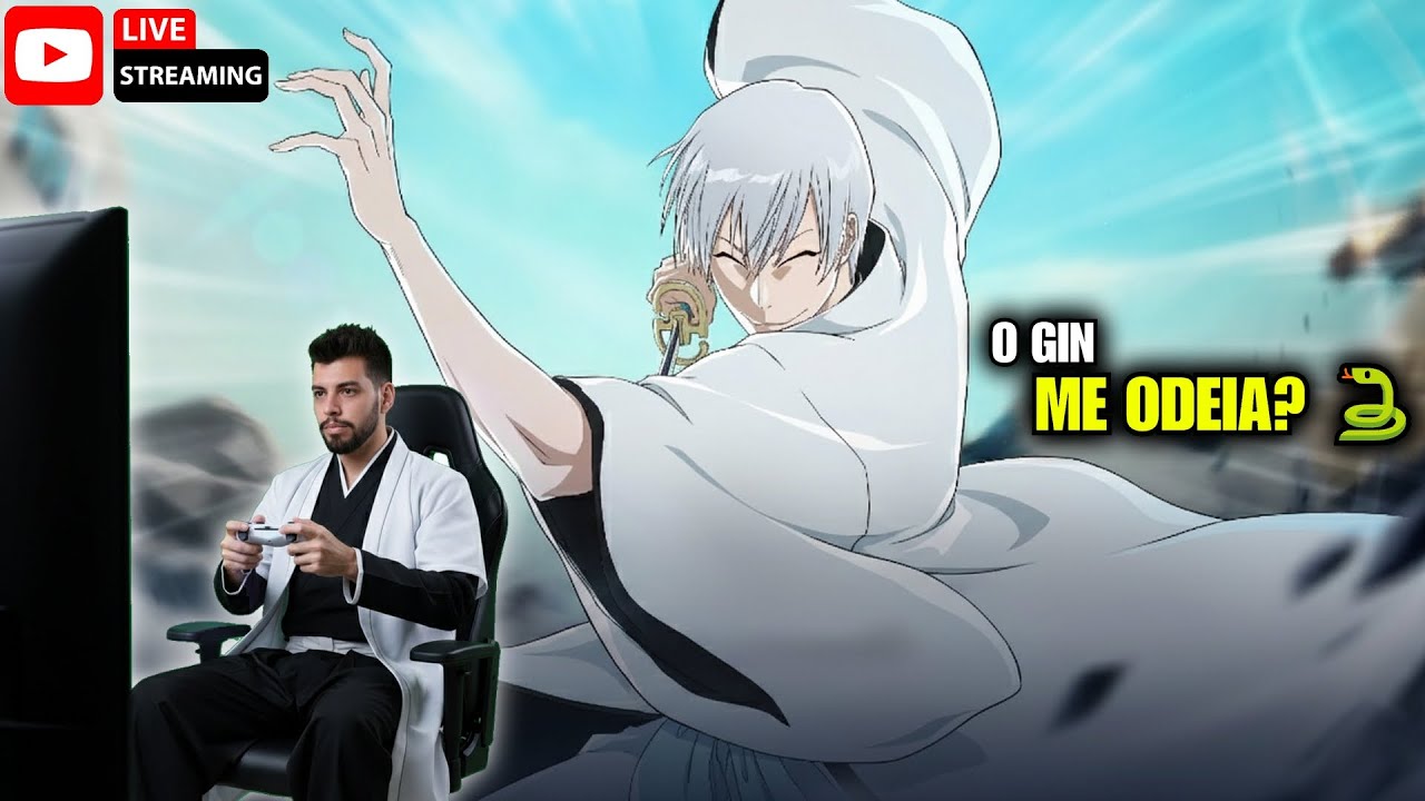 A SERPENTE ME ENGANOU?  (LÁ ELE) 🐍 Ainda tentando o GIN no BLEACH: Soul Resonance!