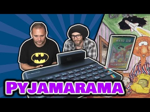 Pyjamarama - ZX Spectrum - Review & Lets Play