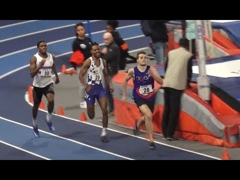49''33: LAMOTTE Mael (400m ESM F2)  -   Championnats Rég.en salle ES-SE, Eaubonne, 19 jan 2019