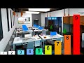 Earthquake SIZE Comparison - 3D OFFICE (12 quakes)