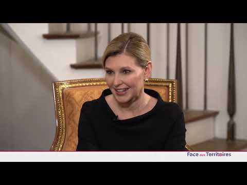 "Face à l'Ukraine"  - Olena Zelenska - Alain Delon - Catherine Deneuve (Réal. Ch. Rigaud TV5MONDE)