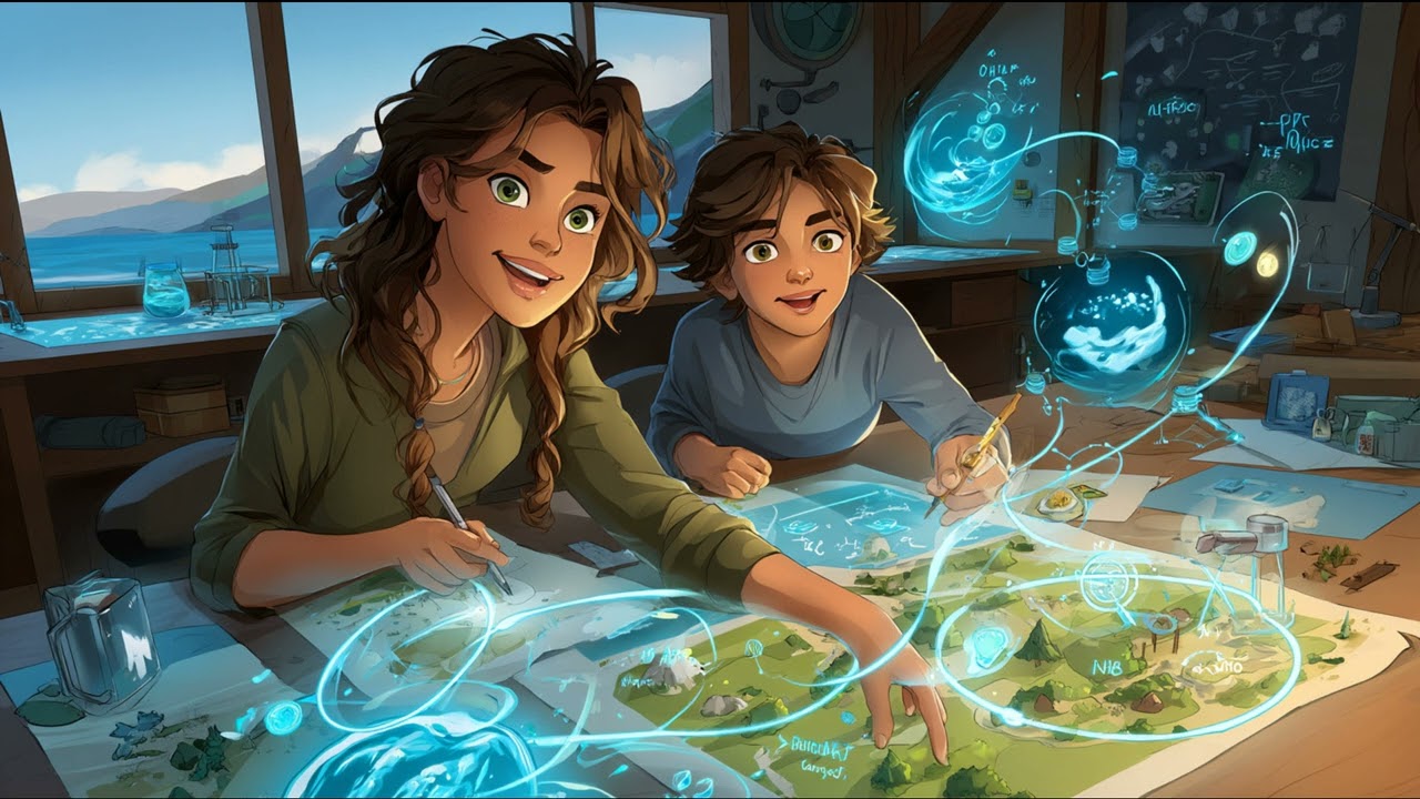 8. Sınıf Fen Bilimleri - Madde döngülerini (Su, karbon, oksijen, azot) şema üzerinde göstererek açık