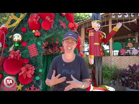 São João do Oeste já vive o tempo de Natal e a decoração da cidade aumenta a magia da cidade
