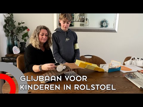 Thijn bedenkt glijbaan die voor iedereen leuk is, maar nu moet het er nog komen