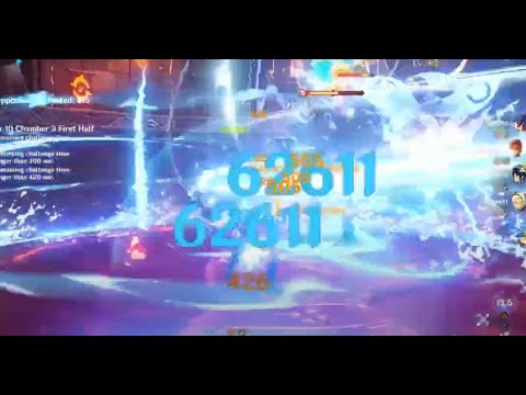 Genshin Impact: Floor 10, 9 stars