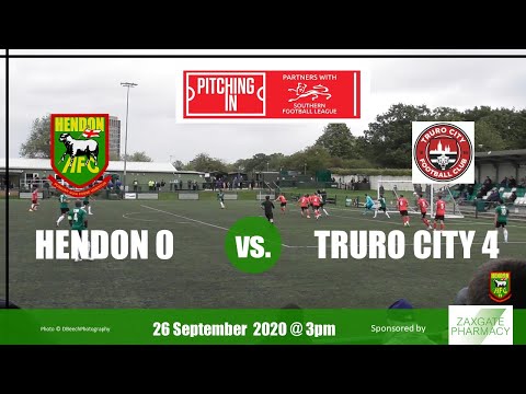 Hendon 0 Truro City 4 -  HIGHLIGHTS 26 September 2020